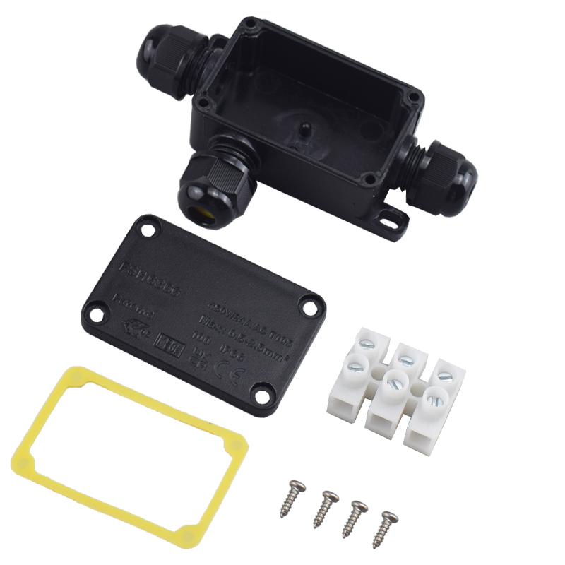 Cable Gland Waterproof - 3 Way Outdoor Waterproof IP66 Electrical