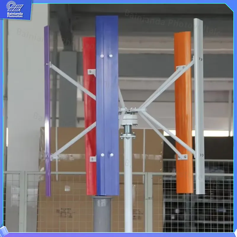 500W 1kW 2kW Vertical Axis Win - Renewable Energy Wind Solar recension och pris