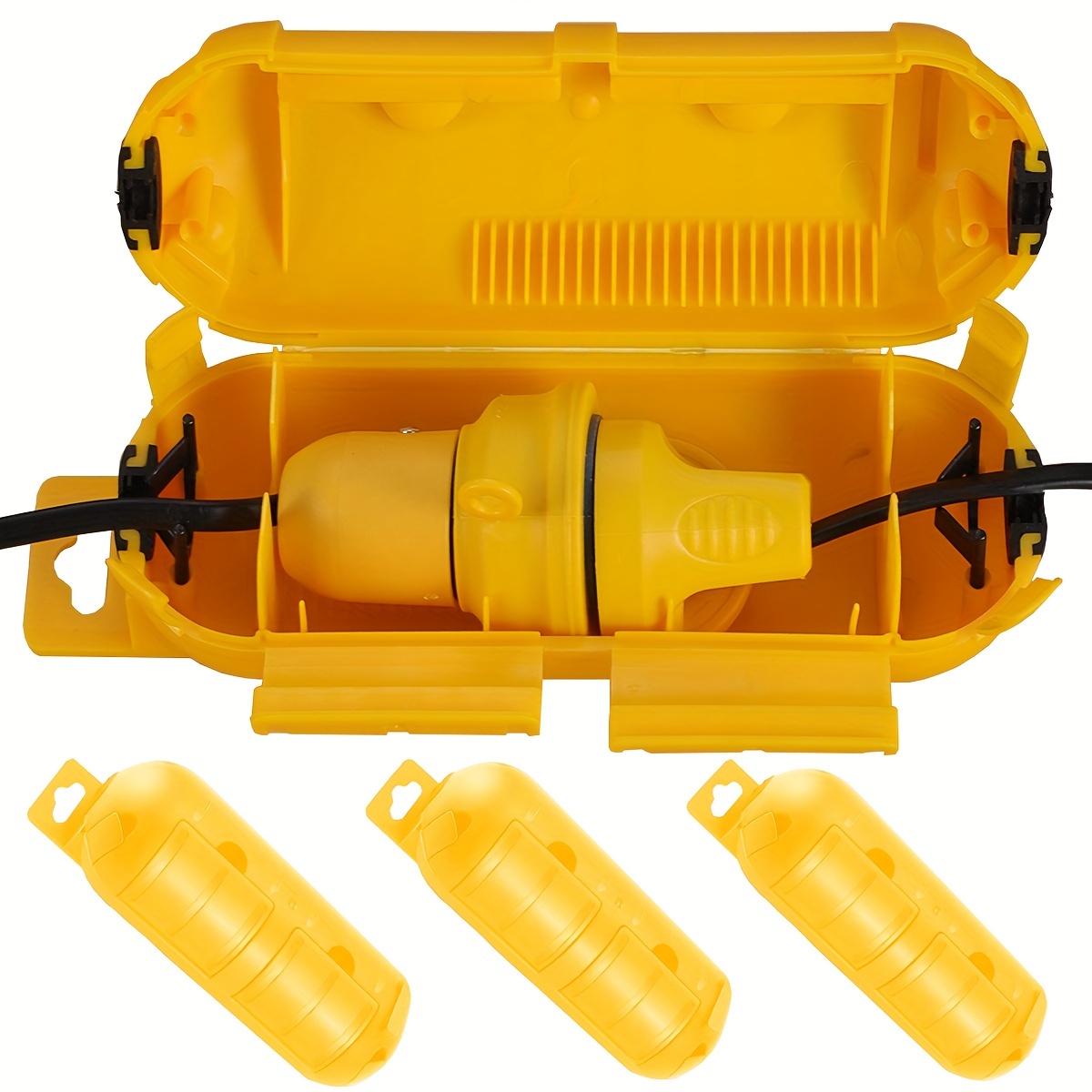 Extension Yellow Cord Safety C - Cable Gland Waterproof recension och pris