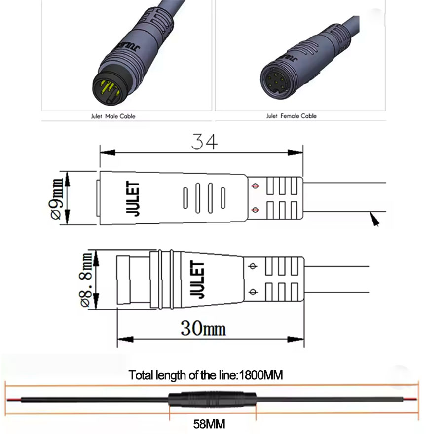 Waterproof Cable Julet Electri - Cable Gland Waterproof recension och pris