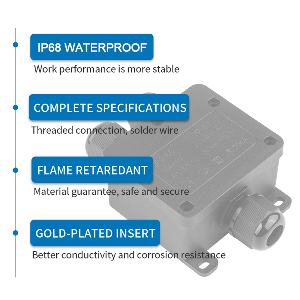 IP68 Outdoor Waterproof Juncti - Cable Gland Waterproof recension och pris