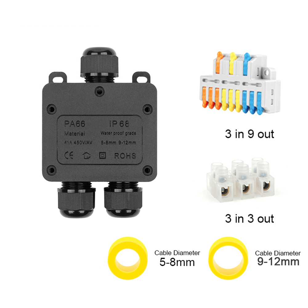 IP68 Outdoor Waterproof Juncti - Cable Gland Waterproof recension och pris