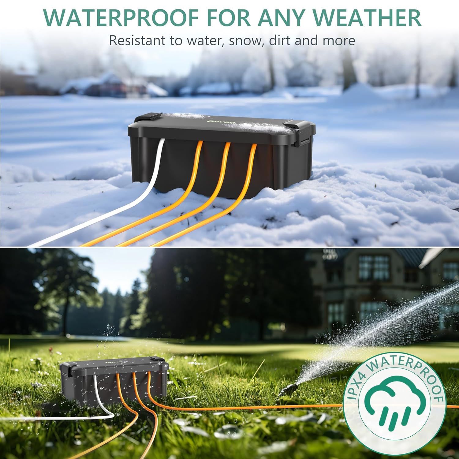 Diivoo Outdoor Waterproof Elec - Cable Gland Waterproof recension och pris