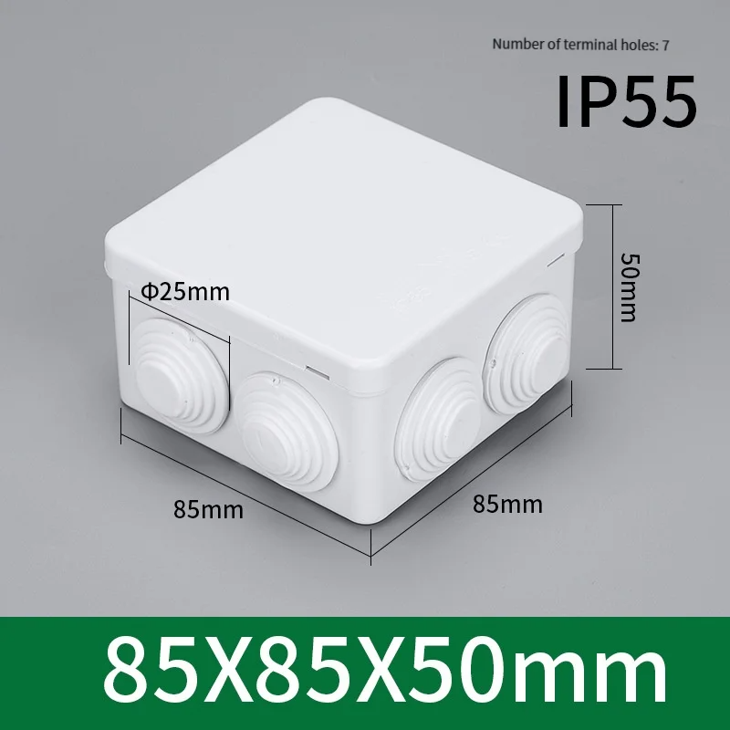 85 * 85 * 50 Outdoor Ip55 Plas - Cable Gland Waterproof recension och pris