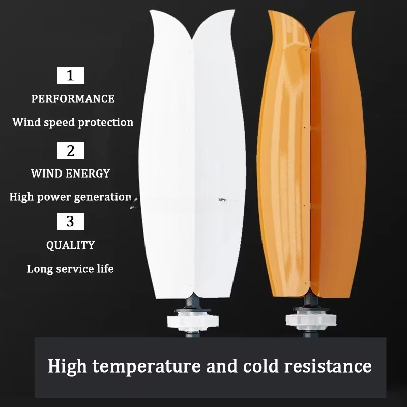 3000W Efficient Tulip/Rose VAW - Renewable Energy Wind Solar recension och pris