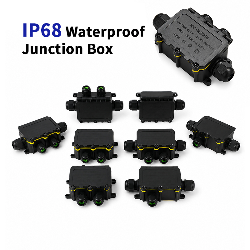 IP68 Waterproof Junction Box 2 - Cable Gland Waterproof recension och pris