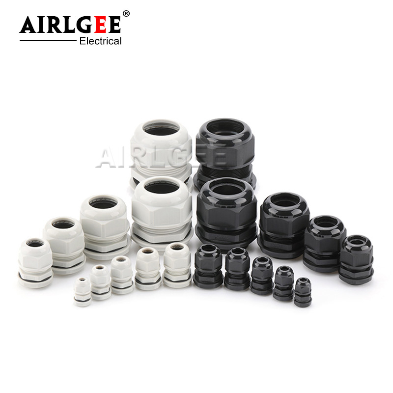 10Pcs White Black Nylon Plasti - Cable Gland Waterproof recension och pris