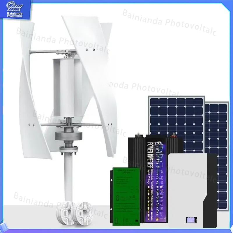 Vertical Wind Turbine Generato - Renewable Energy Wind Solar recension och pris